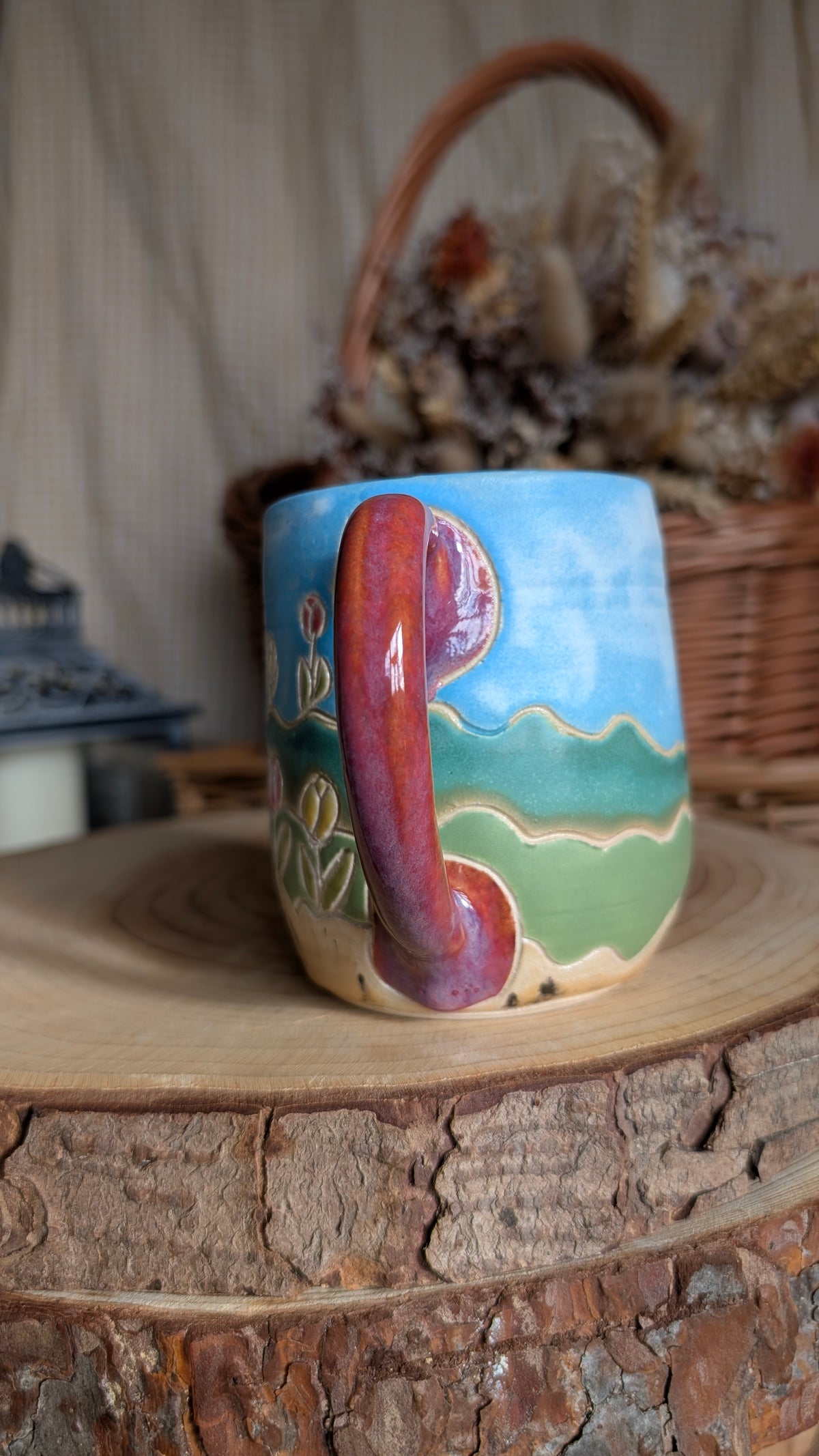 Handmade Corgi Mug 37 *Smaller Size*