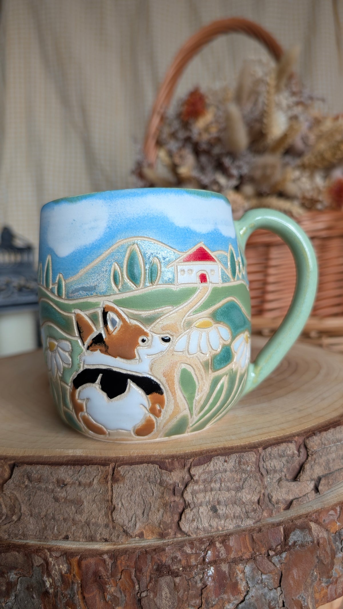 Handmade Corgi Mug 54
