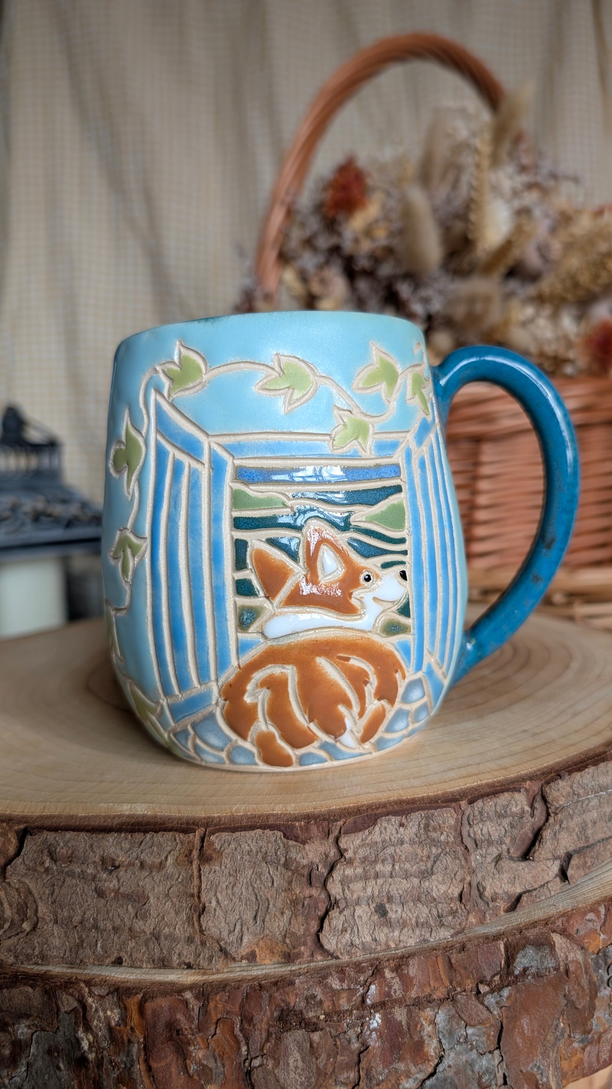 Handmade Corgi Mug 56