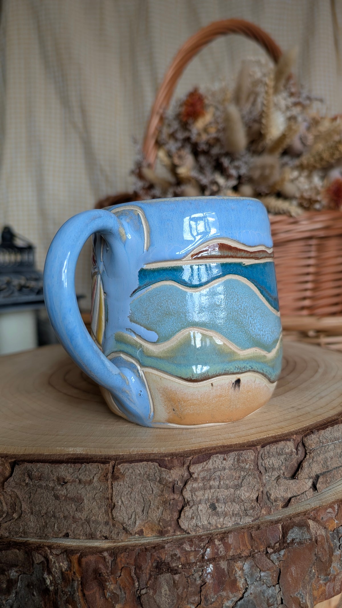 Handmade Corgi Mug 57 *SMALL IMPERFECTION*