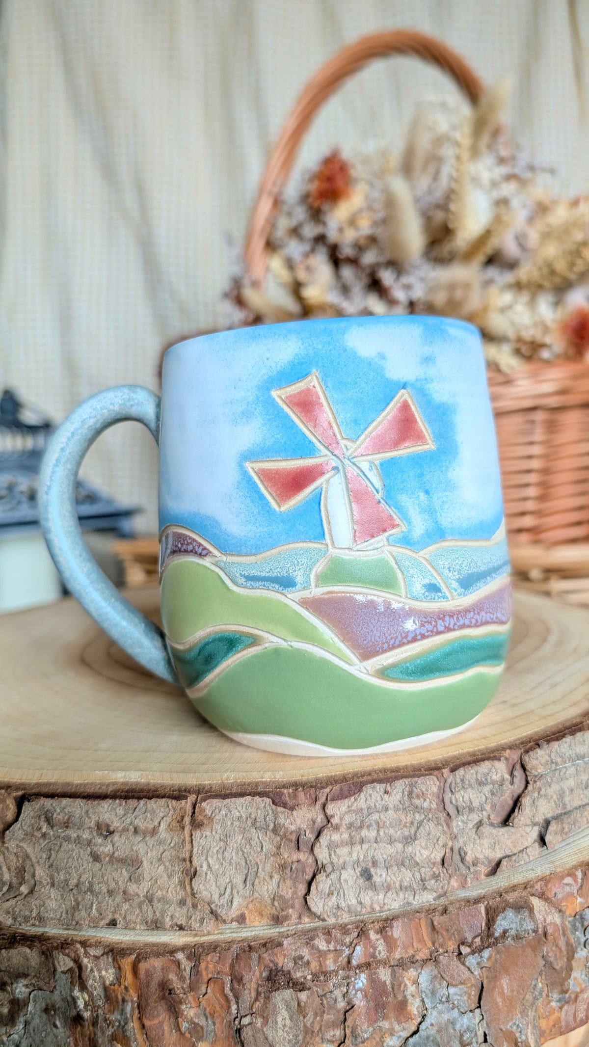 Handmade Corgi Mug 58 *SMALL IMPERFECTION*