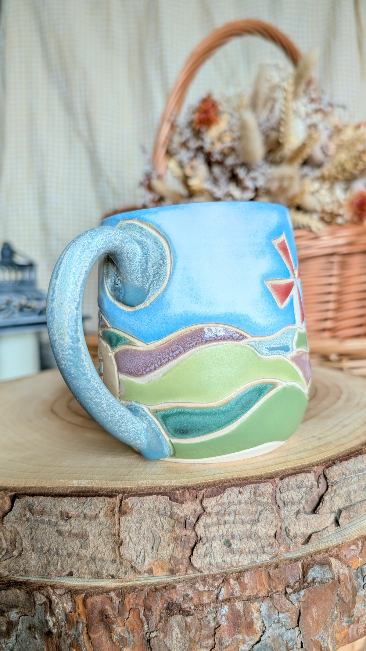Handmade Corgi Mug 58 *SMALL IMPERFECTION*