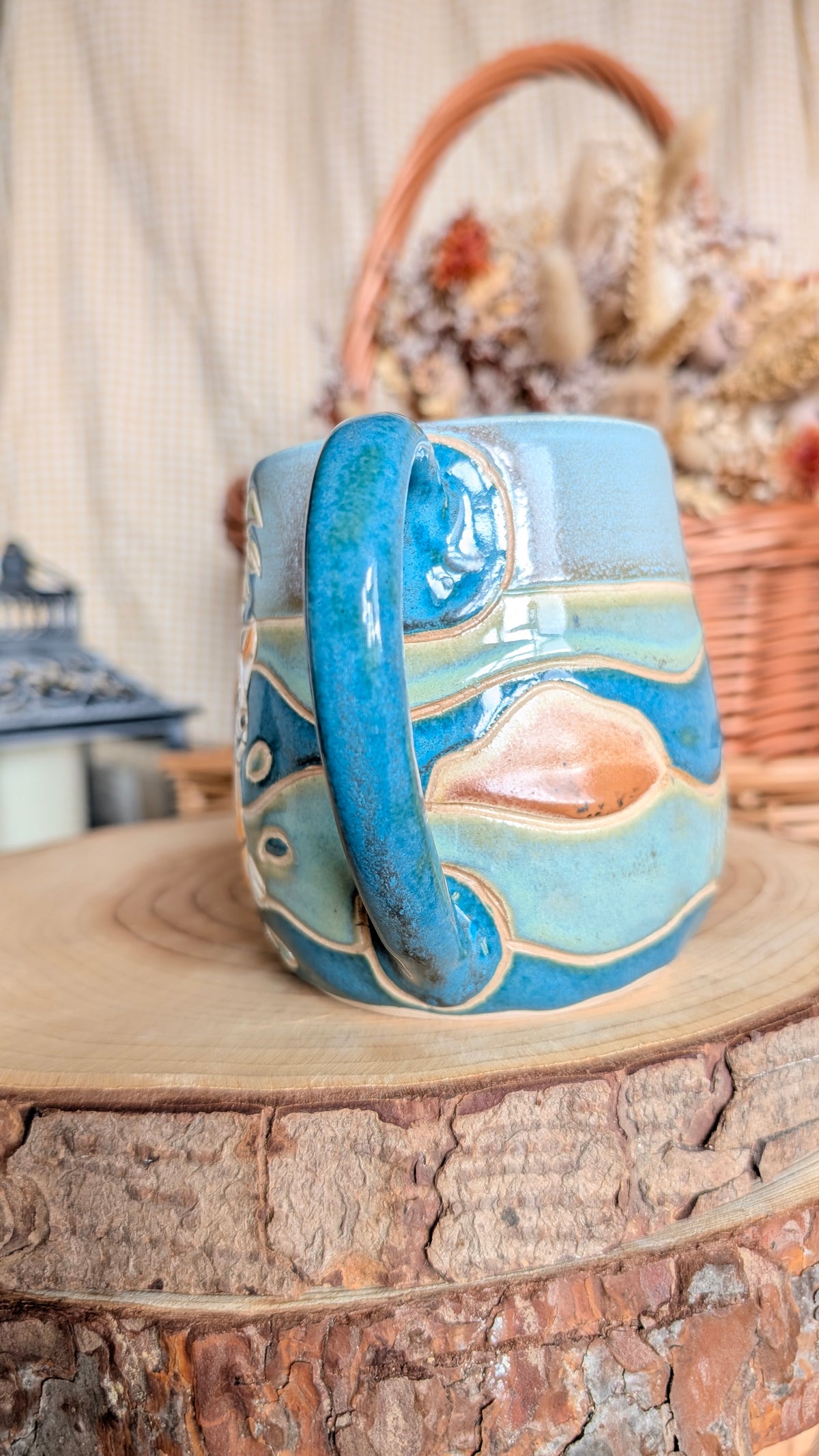 Handmade Corgi Mug 59 *IMPERFECTION - COLLECTABLE - READ DESCRIPTION*